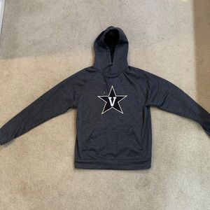 Mens small Vanderbilt mottled gray hoodie